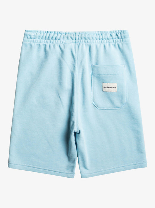 Quiksilver Easy Day Youth Shorts-Sky Blue