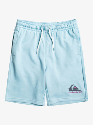 Quiksilver Easy Day Youth Shorts-Sky Blue