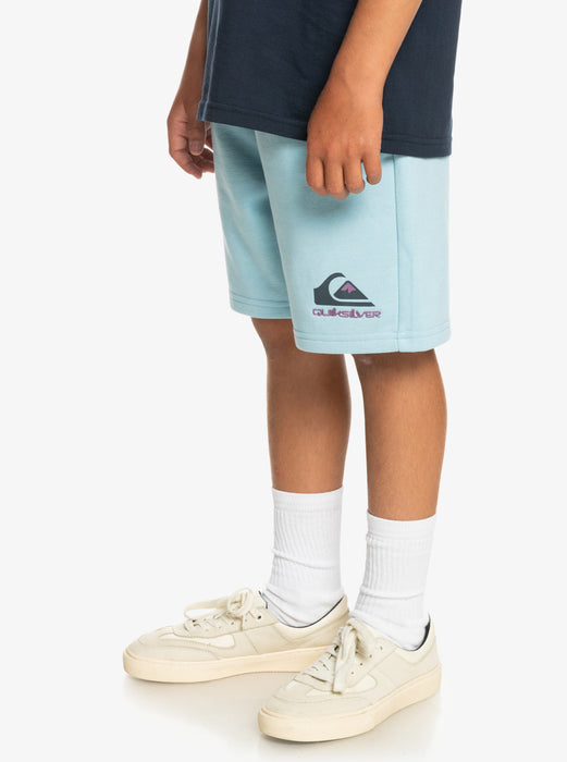 Quiksilver Easy Day Youth Shorts-Sky Blue