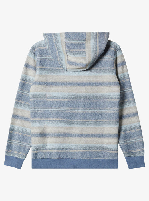 Quiksilver Great Otway Hooded Youth Sweatshirt-Bering Sea