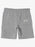 Quiksilver Easy Day Boy Shorts-Light Grey Heather