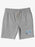 Quiksilver Easy Day Boy Shorts-Light Grey Heather