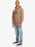 Quiksilver Big Logo Hooded Sweatshirt-Fossil