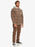 Quiksilver Super Swell L/S Shirt-Major Brown