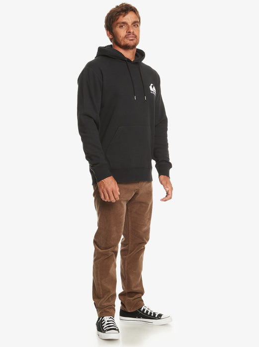 Quiksilver Omni Logo Hooded Sweatshirt-Black