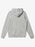 Quiksilver Keller Hooded Sweatshirt-Light Grey Heather