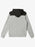 Quiksilver Keller Zip Sweatshirt-Light Grey Heather