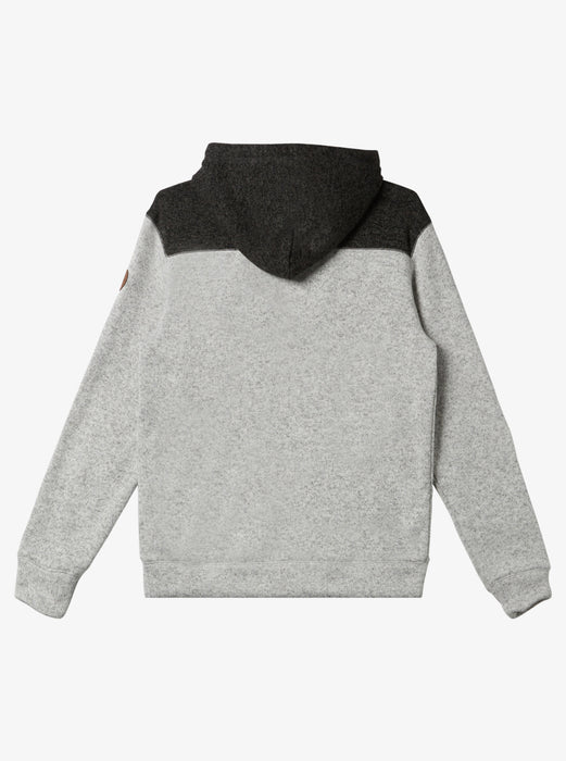Quiksilver Keller Zip Sweatshirt-Light Grey Heather