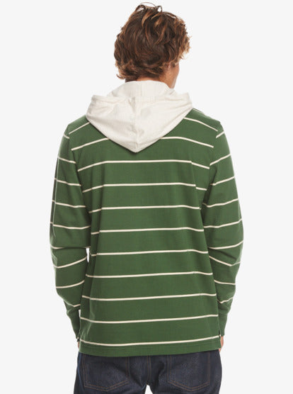 Quiksilver Palisades Hooded L/S Shirt-Palisades Greener