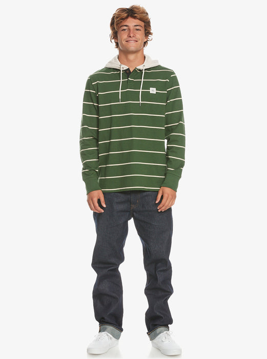 Quiksilver Palisades Hooded L/S Shirt-Palisades Greener