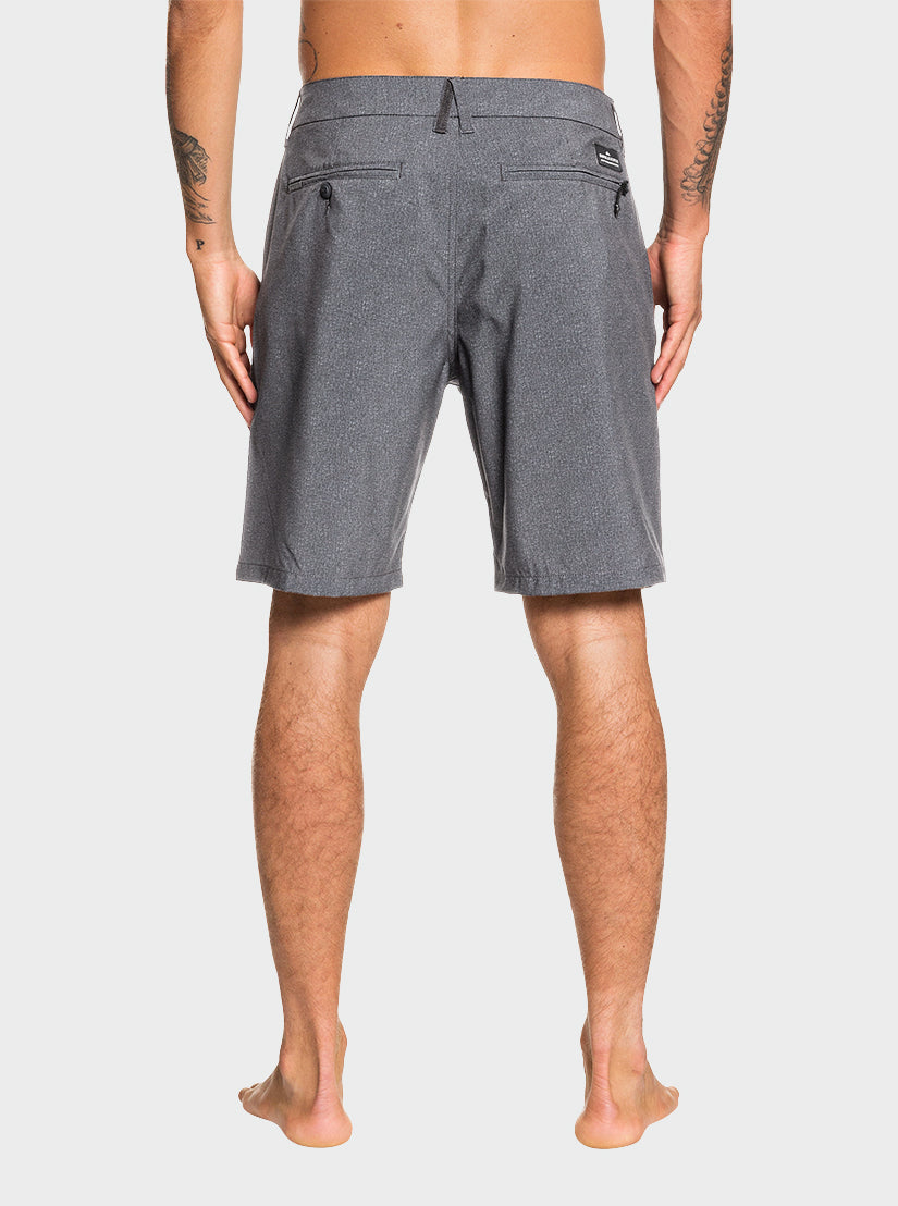 Quiksilver Union Heather Amphibian 20 Shorts-Black