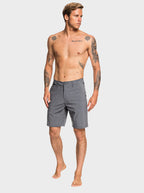Quiksilver Union Heather Amphibian 20 Shorts-Black