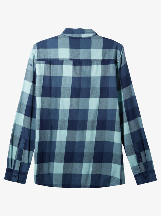 Quiksilver Motherfly L/S Shirt-Pastel Turquoise