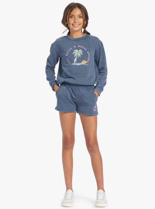 Roxy Distance And Time A Shorts-Mood Indigo