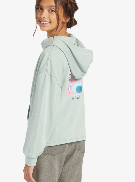 Roxy Early In The Morning B Sweatshirt-Blue Surf