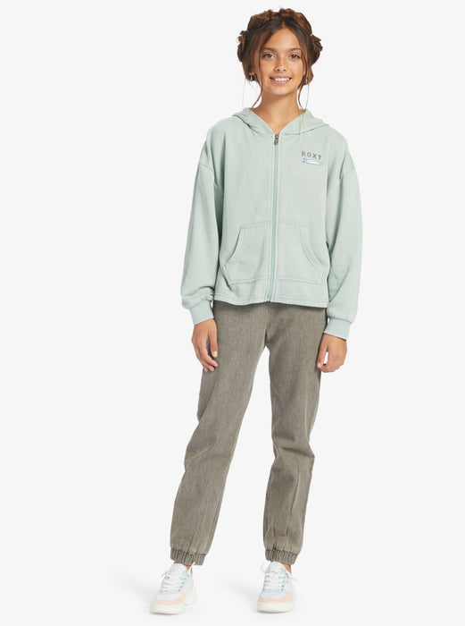 Roxy Early In The Morning B Sweatshirt-Blue Surf