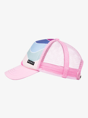 Roxy Honey Coconut Hat-Vivid Viola Cruz— Alternate View