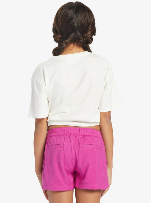 Roxy Una Mattina Shorts-Vivid Viola
