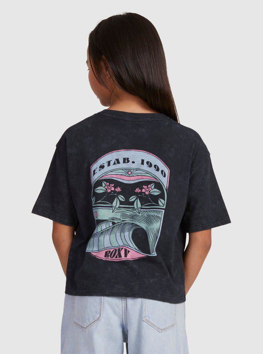 Roxy Sun For All Seasons A Tee-Anthracite