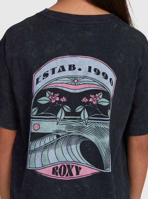 Roxy Sun For All Seasons A Tee-Anthracite