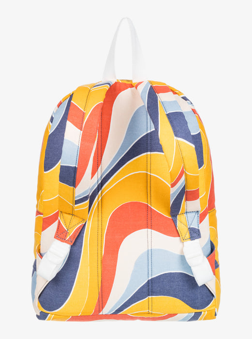 Roxy Sugar Baby Canvas Backpack-Tiger Lily Cruz
