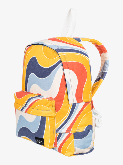 Roxy Sugar Baby Canvas Backpack-Tiger Lily Cruz