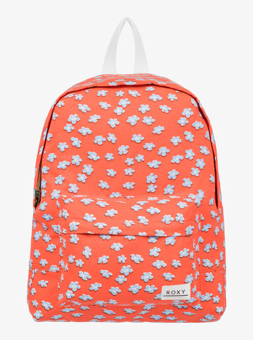 Roxy Sugar Baby Canvas Backpack-Tiger Lily Flower Rain — REAL Watersports
