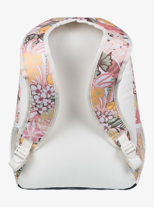 Roxy Shadow Swell Printed Backpack-White Viva La Vida
