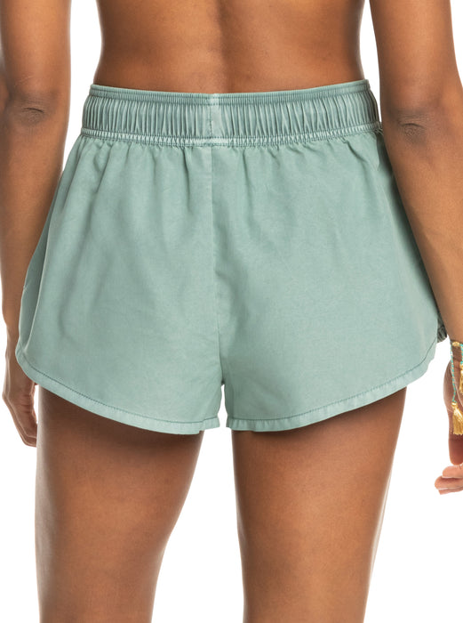 Roxy No Bad Waves Boardshorts-Blue Surf