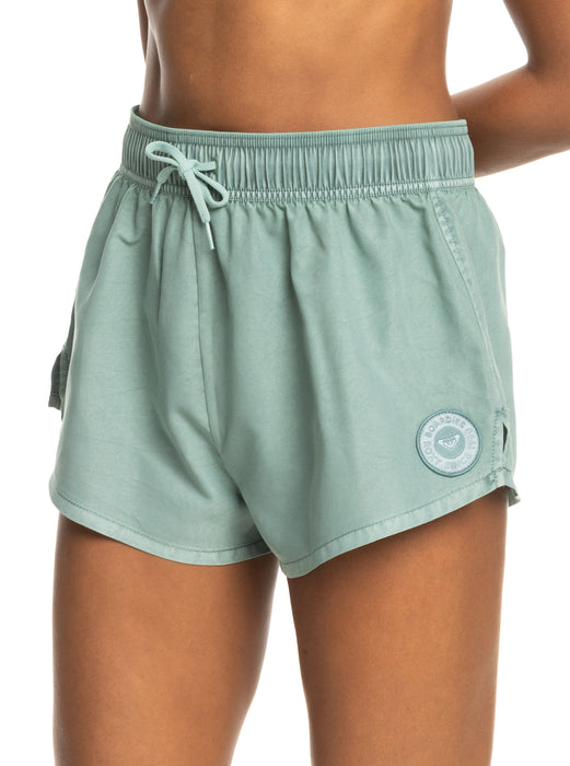 Roxy No Bad Waves Boardshorts-Blue Surf