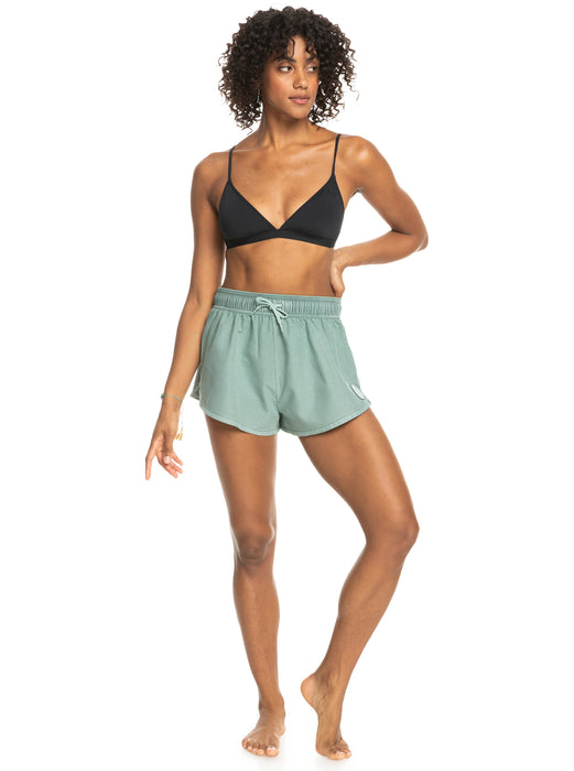 Roxy No Bad Waves Boardshorts-Blue Surf