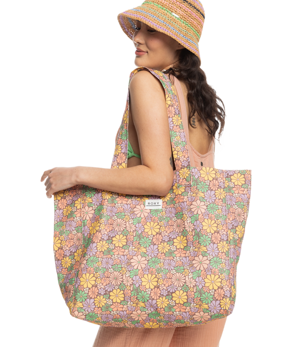 Roxy Anti Bad Vibes Printed Bag-Root Beer