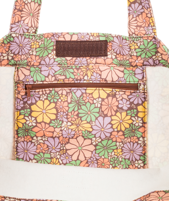 Roxy Anti Bad Vibes Printed Bag-Root Beer