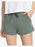 Roxy Check Out A Shorts-Agave Green
