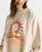 Roxy Lineup Oversized Crew B Sweatshirt-Parchment