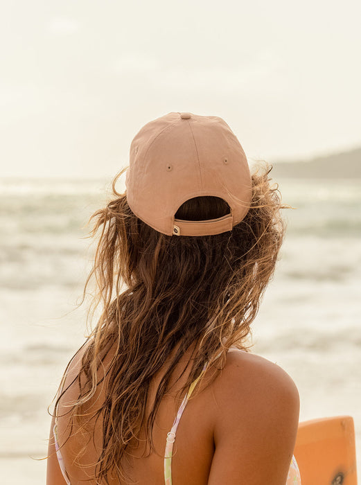 Roxy Dear Believer Logo Hat-Warm Taupe