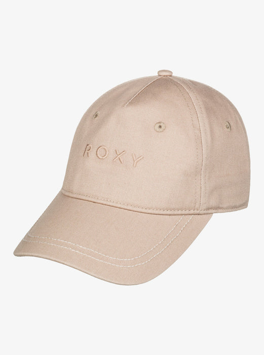 Roxy Dear Believer Logo Hat-Warm Taupe