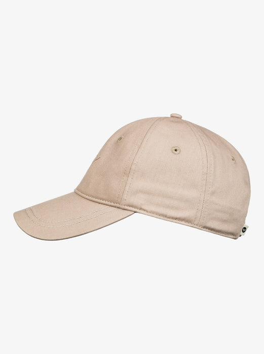 Roxy Dear Believer Logo Hat-Warm Taupe