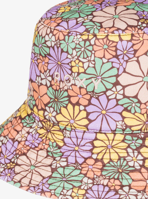 Roxy Jasmine Paradise Hat-Root Beer