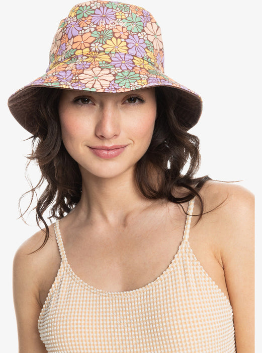 Roxy Jasmine Paradise Hat-Root Beer