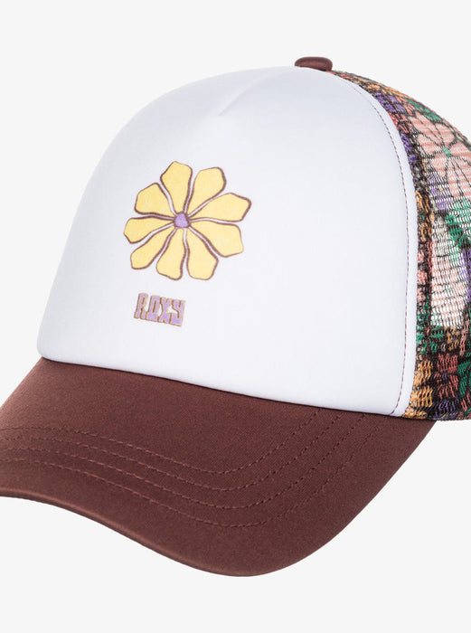 Roxy Donut Spain Hat-Root Beer