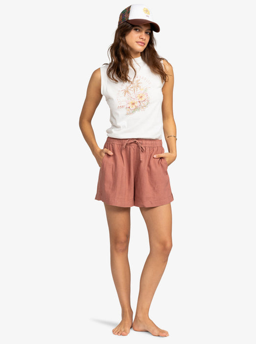 Roxy Donut Spain Hat-Root Beer