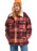 Roxy Passage Of Time Jacket-Bitter Chocolate Hallo Plaid