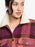 Roxy Passage Of Time Jacket-Bitter Chocolate Hallo Plaid