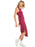 Roxy Good Keepsake Dress-Raspberry Radiance