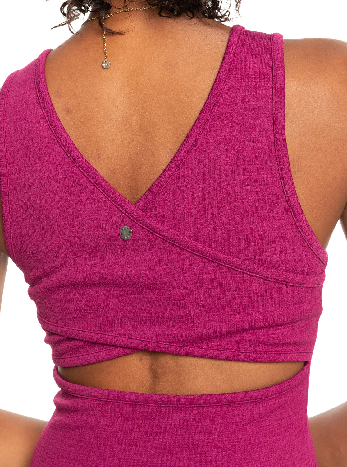 Roxy Good Keepsake Dress-Raspberry Radiance