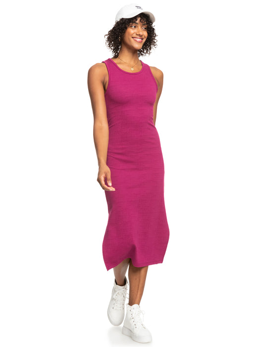roxy pink dress Stay Wild Cover Up Dress