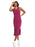 Roxy Good Keepsake Dress-Raspberry Radiance