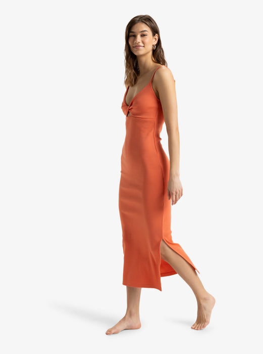 dress by roxy Roxy Wavey Lady Dress-Apricot Brandy