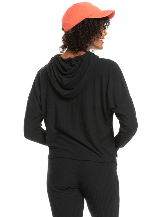 Roxy Hang Five L/S Shirt-Anthracite